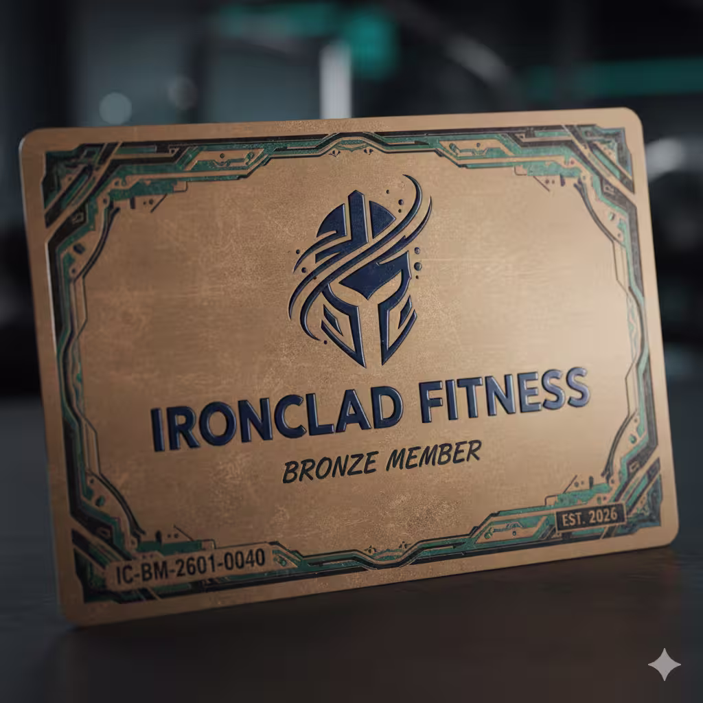 Picture of the bronze member card